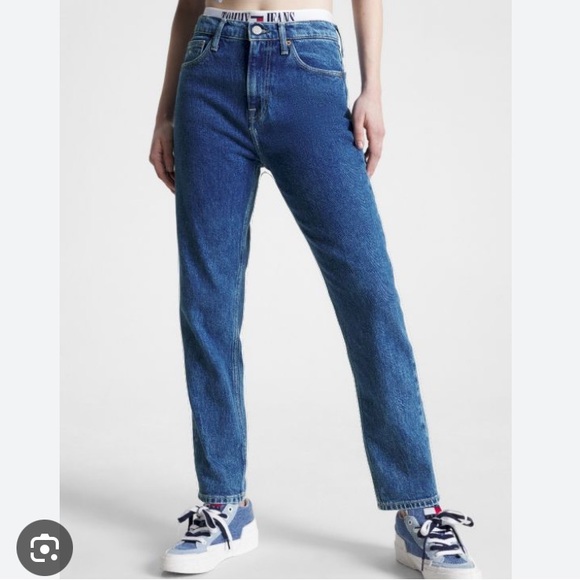 Tommy Hilfiger Denim - Vintage Tommy Hilfiger high rise mom jeans size 10 tapered leg